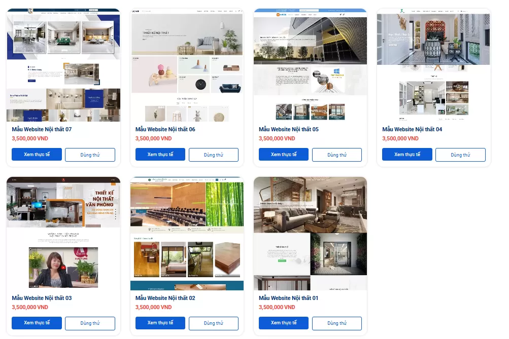 mua website có sẵn
