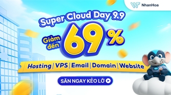 SUPER CLOUD DAY 9.9 - GIẢM ĐẾN 69%