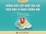 [THÔNG BÁO] NHÂN HÒA CẬP NHẬT ĐỊA CHỈ TRỤ SỞ, CHI NHÁNH THEO ĐƠN VỊ HÀNH CHÍNH MỚI